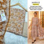 Set of Maria b Print lawn 3pc - Image 7