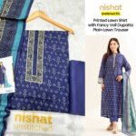 Set of Nishat Print Lawn  3Pc - Image 2