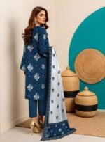 Set of Combination Print Lawn 3Pc - Image 19
