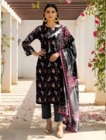 Set of Coco Print Lawn 3Pc - Image 9