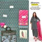 Set of Alkaram Volume 12 3Pc - Image 3