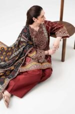 Print lawn 3pc N6 - Image 2