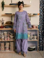 Print lawn 3pc K1