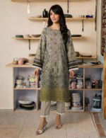 Print lawn 3pc K5
