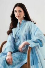 Print lawn 3pc N5 - Image 3