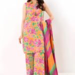 Print lawn 3pc A17