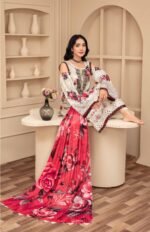 Embroidered lawn 3pc Vol 6027 - Image 3