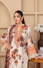 Embroidered lawn 3pc Vol 6026 - Image 3