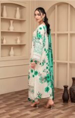 Embroidered lawn 3pc Vol 6024 - Image 4