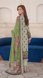 Embroidered lawn 3pc NAZLI - Image 2