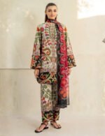 Print lawn 3pc B7