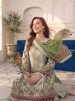 Embroidered lawn 3pc NAZLI - Image 3