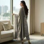 Print lawn vol-536 3pc B11 - Image 2