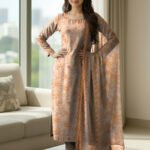 Print lawn vol-536 3pc B12