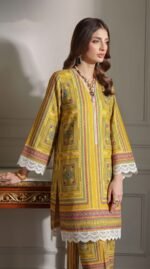 Print lawn 2pc  C009 - Image 3