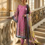 Print lawn vol-569 3pc B8