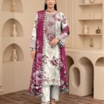 Embroidered lawn 3pc Vol 6022
