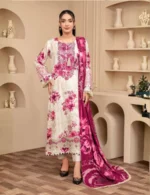 Embroidered lawn 3pc Vol 6028