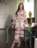 Print lawn 2pc  C004