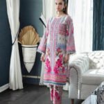 Print lawn 2pc  C006