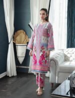 Print lawn 2pc  C006