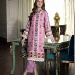 Print lawn 2pc  C007