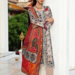 Print lawn  3pc C7