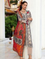 Print lawn  3pc C7
