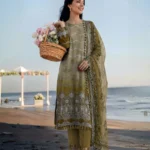 Embroidered lawn 3pc 26146