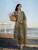 Embroidered lawn 3pc 26146