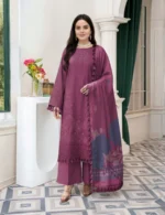 Embroidered lawn 3pc 26174