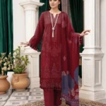 Embroidered lawn 3pc 26172