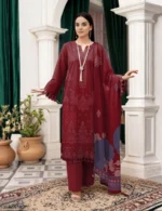 Embroidered lawn 3pc 26172