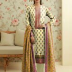 Print lawn Orient 3pc 9