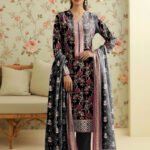 Print lawn Orient 3pc 1