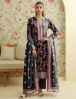 Print lawn Orient 3pc 1