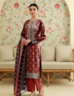 Print lawn Orient 3pc 3