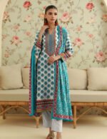 Print lawn Orient 3pc 4