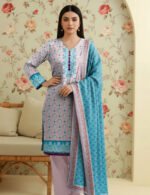 Print lawn Orient 3pc 5