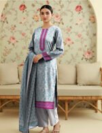 Print lawn Orient 3pc 8