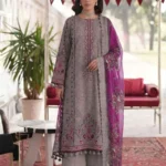 Embroidered lawn 3pc Antalya