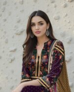 Print lawn 3pc B9 - Image 3