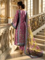 Print lawn vol-569 3pc B8 - Image 2