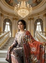 Print lawn  vol-569 3pc B4 - Image 3