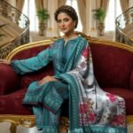 Print lawn vol-569 3pc B3 - Image 2