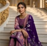 Print lawn vol-569  3pc B2 - Image 3