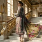 Print lawn vol-569 3pc B1 - Image 2