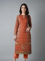 Print lawn 3pc Vol 5764 - Image 3
