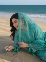 Embroidered lawn 3pc 26141 - Image 3