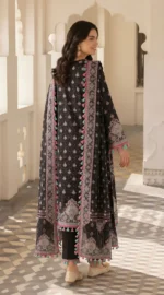 Print lawn 3pc vol 5911 - Image 3
